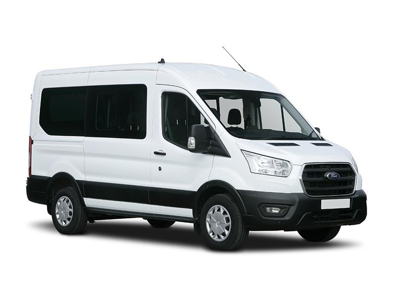 FORD TRANSIT 350 L2 MINIBUS DIESEL RWD 2.0 EcoBlue 130ps H2 12 Seater Trend  Lease Deals